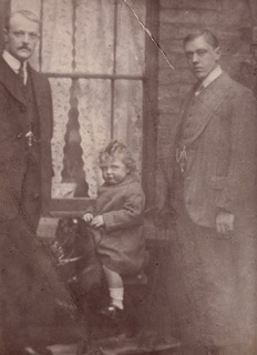 Richard Stanley Jones with his father